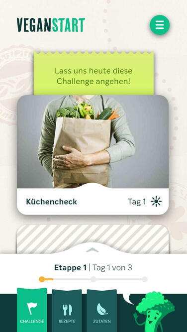 PETA Veganstart App