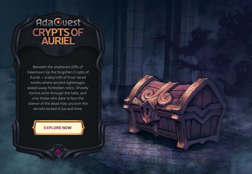 AdaQuest Landing Screen